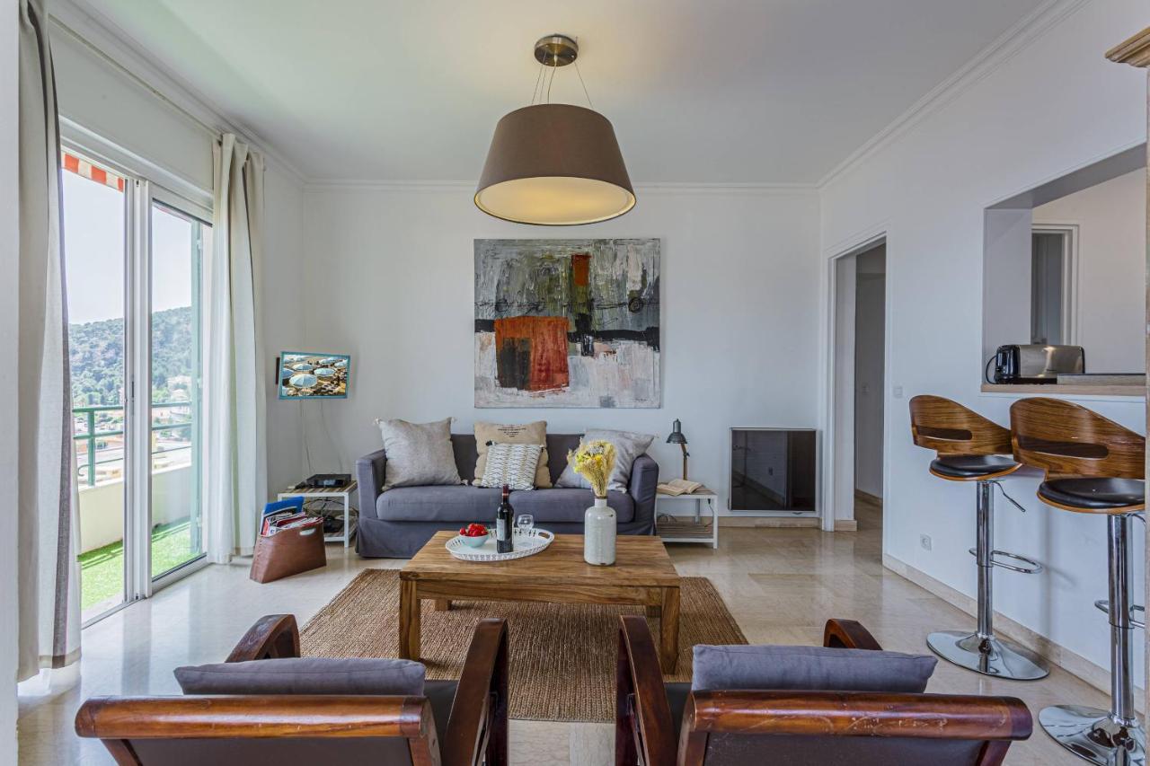 My Casa - Villefranche Cauvin - Panoramic Sea View Ac Bagian luar foto