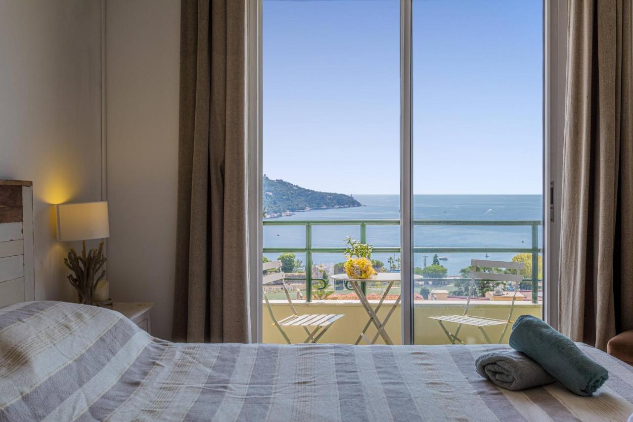 My Casa - Villefranche Cauvin - Panoramic Sea View Ac Bagian luar foto
